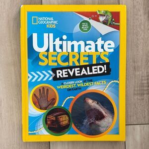 National Geographic Kids Ultimate Secrets Revealed Hardcover Book